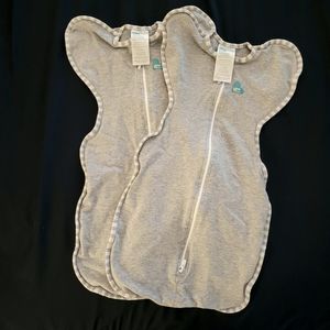 TWO Newborn Love to Dream Swaddles